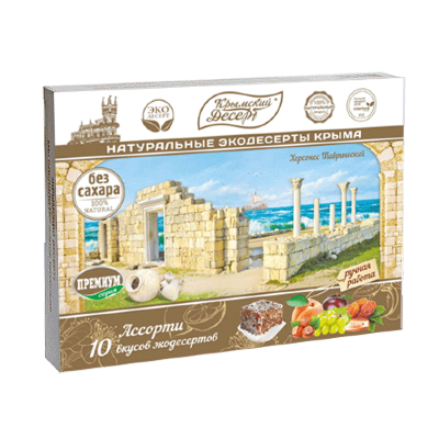 Рахат-лукум Ассорти без сахара Херсонес, 350 г