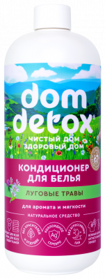 Кондиционер для белья Луговые травы Dom Detox, 500 г