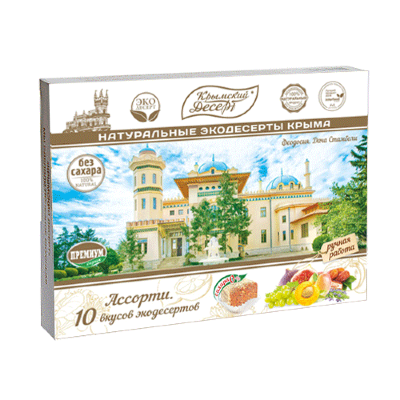 Рахат-лукум Ассорти без сахара Дача Стамболи, 350 г