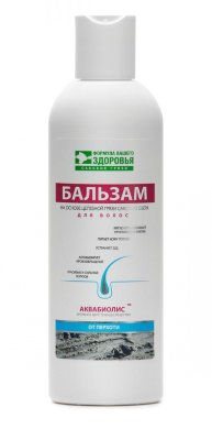 Бальзам для волос От перхоти Аквабиолис, 200 мл