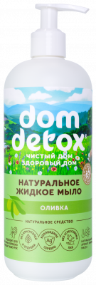 Жидкое мыло Оливка Dom Detox, 500 мл