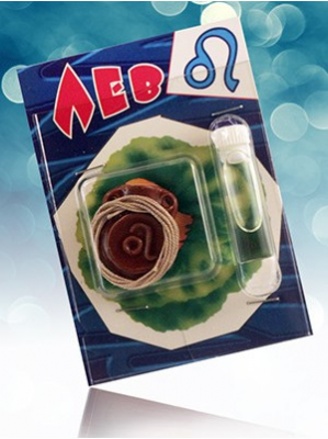 Медальон с эфирным маслом "Лев"