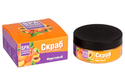 Скраб масляно-солевой "Фруктовый"