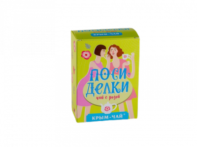 Крым-чай "Посиделки" с розой, 80 г