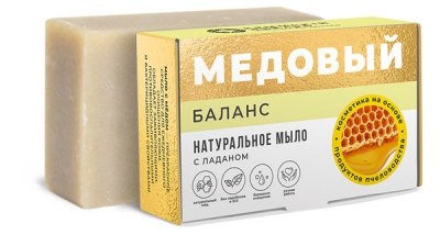 Мыло Баланс Медовый, 100 г