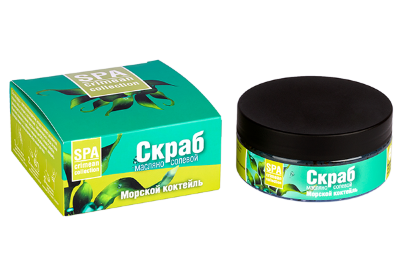 Скраб масляно-солевой "Морской коктейль"