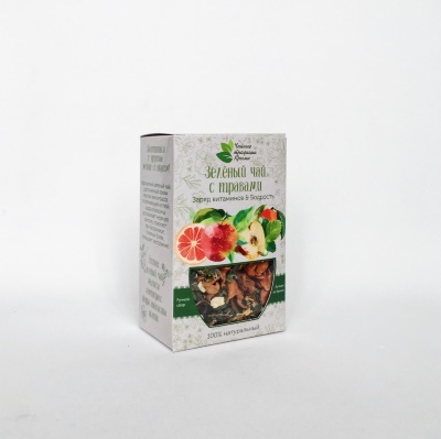 Зеленый чай с травами, 50 г Спокойствие & Баланс