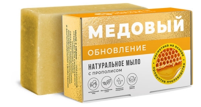 Мыло Обновление Медовый, 100 г