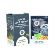 Маска для волос Vitality-комплекс на основе грязи Сакского озера Med Formula, 10 шт. по 30 г