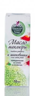Масло маклюры и шиповника натуральное, 10 мл