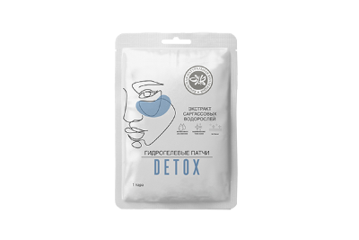 Гидрогелевые патчи для области вокруг глаз (DETOX)