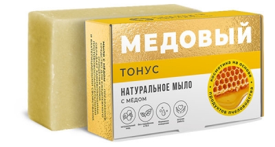 Мыло Тонус Медовый, 100 г