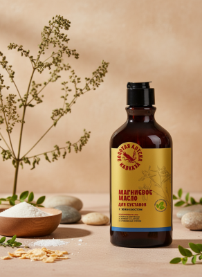 Магниевое масло Для суставов с живокостом, 290 мл