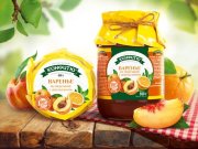 Варенье из персиков с апельсином, 600 г