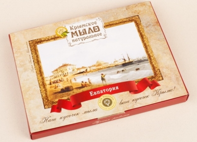 Набор крымского мыла Евпатория Картины К. Боссоли, 4 шт. по 50 г
