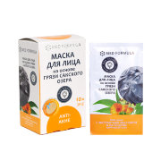 Маска для лица Anti-акне на основе грязи Сакского озера Med Formula, 10 шт. по 30 г