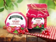 Варенье из кизила с лепестками роз, 310г