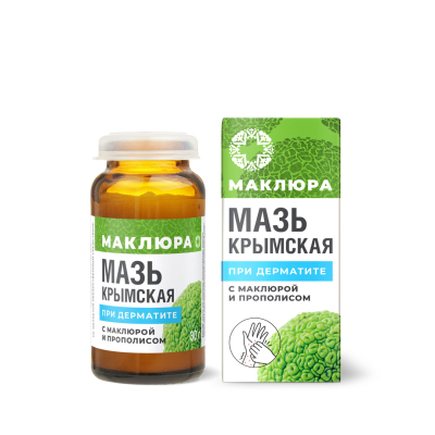 Мазь при дерматите с маклюрой и прополисом, 30 г