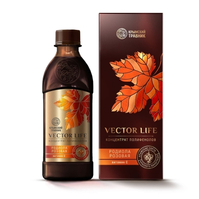 Концентрат полифенолов Розовая родиола Vector life, 250 мл
