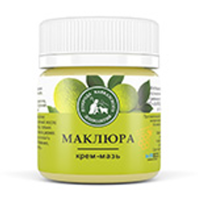 Крем-мазь Маклюра при повреждениях кожи и боли в суставах, 40 мл