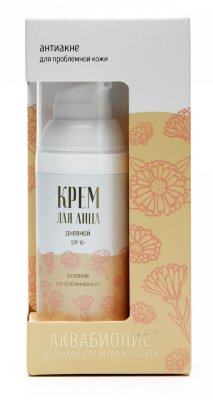 Крем для лица Антиакне дневной SPF 15 Аквабиолис, 50 мл