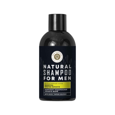 Шампунь Интенсивный уход Против перхоти для всех типов волос For men, 250 г