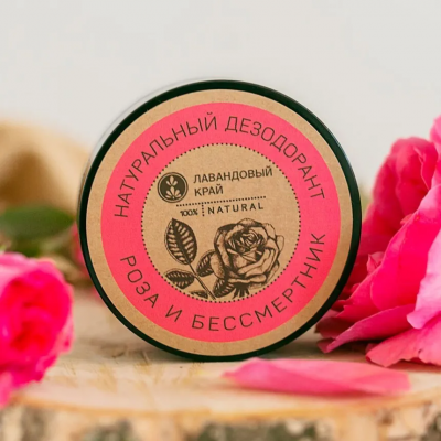Дезодорант Роза и Бессмертник, 50 г