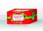 Скраб для тела Клубника соляной, 300 г