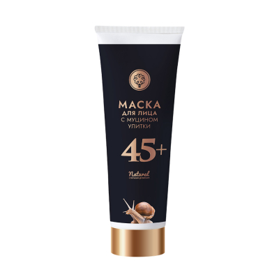 Маска для лица 45+ с муцином улитки, 150 г