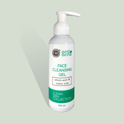 Гель для умывания anti-acne для жирной и проблемной кожи CLEAN SKIN COLLECTION, 150 мл