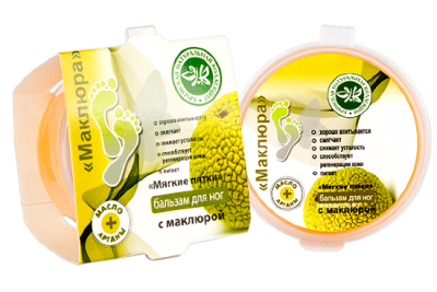 Бальзам для ног с Маклюрой