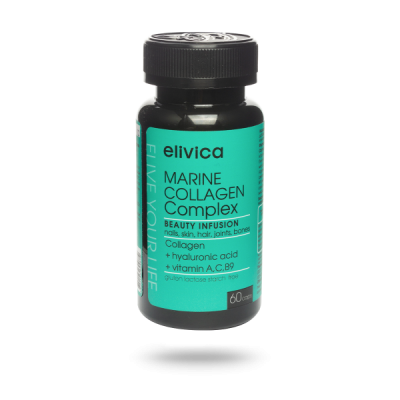 Биологически активная добавка к пище «Комплекс морского коллагена» (Marine collagen complex), 150 мл, 60 капсул
