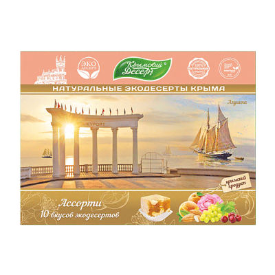 Рахат-лукум Ассорти Набережная Алушты, 350 г