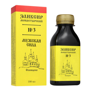 Эликсир №3 Мужская сила Архыз, 100 мл