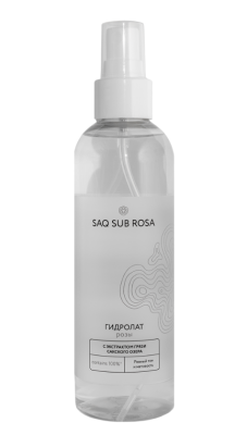 Гидролат розы Saq Sub Rosa с экстрактом грязи Сакского озера, 100 мл