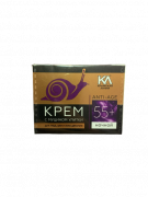 Крем для лица, шеи и зоны декольте с муцином улитки 55+ ночной, 50 г