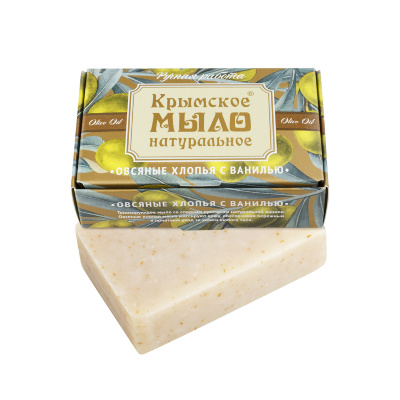 Мыло Овсяные хлопья с ванилью, 100 г