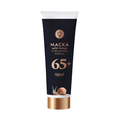 Маска для лица 65+ с муцином улитки, 150 г