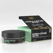 Крем-скраб для тела детокс с медом, одуванчиком, зверобоем, лаймом, 150 мл