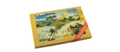 Набор крымского мыла Восточный Крым сувенирный Коллаж, 4 шт. по 50 г