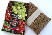 Мочалка Винная джутовая с мылом, 100 г