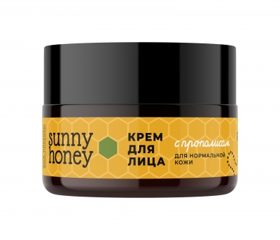 Крем для лица С прополисом для нормальной кожи Sunny Honey, 50 г