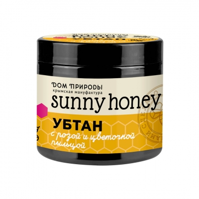 Убтан С розой и цветочной пыльцой Sunny Honey, 90 г