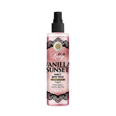 Мист для тела Vanilla Sunset Ванильный закат For Lady, 250 мл