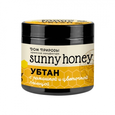 Убтан С ромашкой и цветочной пыльцой Sunny Honey, 90 г