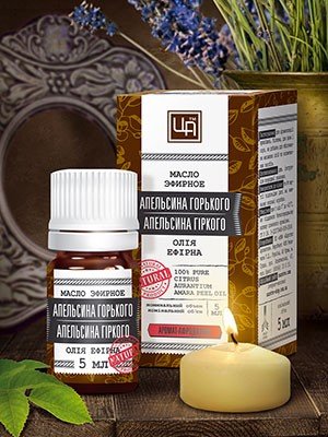 Эфирное масло Апельсин горький, 5 мл