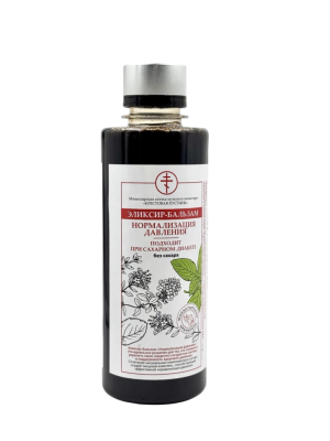 Эликсир-бальзам без сахара «Нормализация давления», Солох-Аул, 275 мл