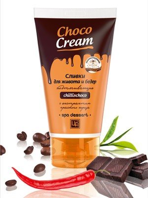 Сливки подтягивающие для живота и бедер Choco Cream, 140 г