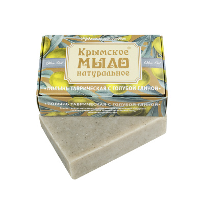 Мыло Полынь таврическая с голубой глиной, 100 г