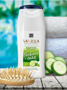 Шампунь VANILLA для сухих, ломких и поврежденных волос с огуречным соком, 250 г